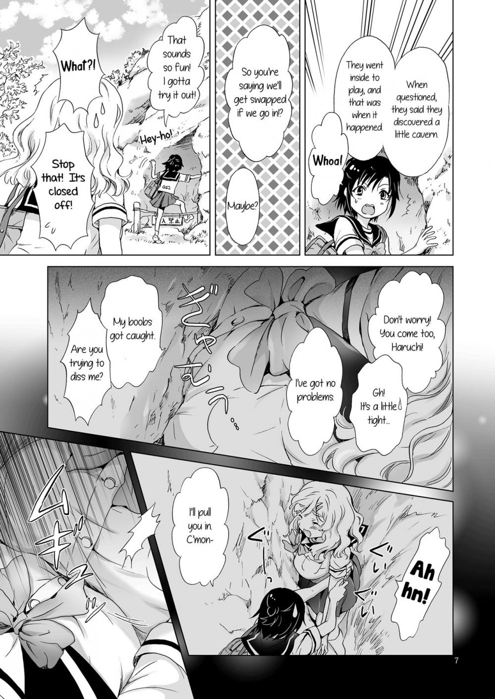 Hentai Manga Comic-How Well-Stacked and Surfboard Swapped Bodies-Read-6